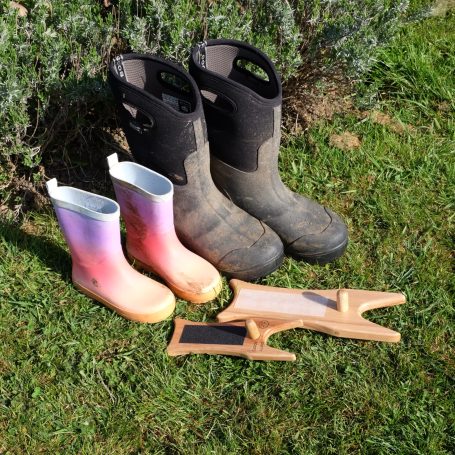 Standard adults size and small children's size.