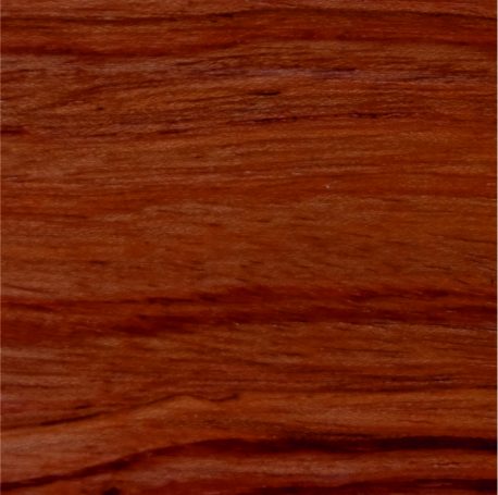 Deep reddish-brown wood grain with subtle wavy lines and a smooth texture.